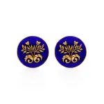 Buta Cufflinks - Buy Paisley Heritage Art | Jaipurio
